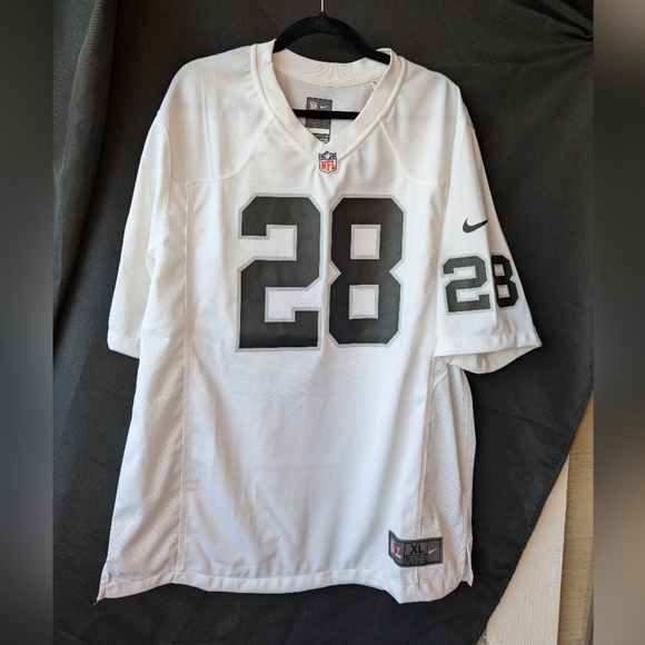 Nike Men's Las Vegas Raiders Josh Jacobs #28 On-Field Jersey - Size XL